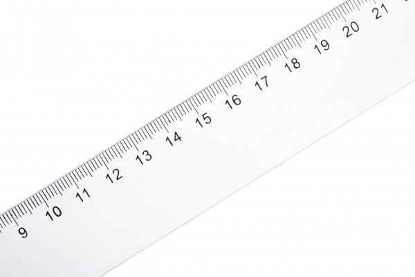 Линейка пластиковая 30 см прозрачная UP! (Underprice)