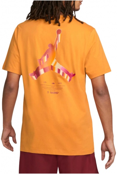 Футболка Jordan M J JMPMN 3D SS CREW DH8966-738 р.M желтый