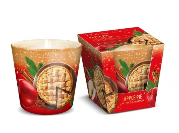 Свічка ароматична Bartek Candles Святковий пиріг 115 г 