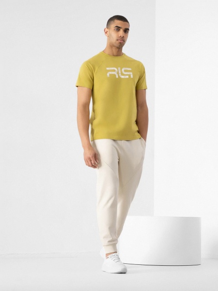 Футболка 4F RL9_TSHIRT RL9SS22TTSHM237-71S р.S желтый