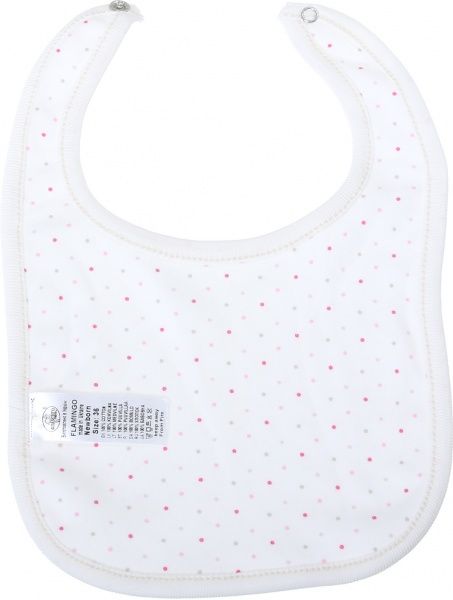 Фартук Фламинго нагрудный Пшено молочно-розовый 668-222-6 