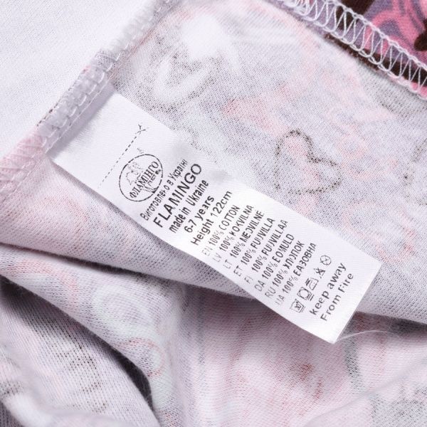 Піжама для дівчаток Фламінго р.122 в асортименті 247-222 