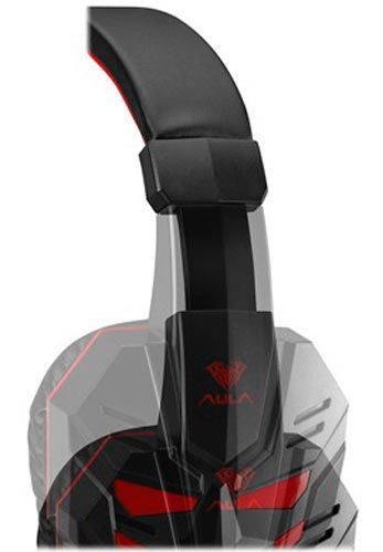 Навушники Aula Prime Basic Gaming Headset black/red 
