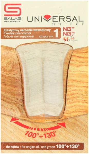 Кут внутрішній універсальний Salag NG 73 дуб полярний