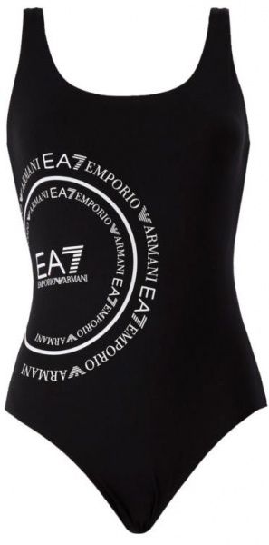 Купальник EA7 Women`s knit swimsui 911128-0P427-00020 р.L черный