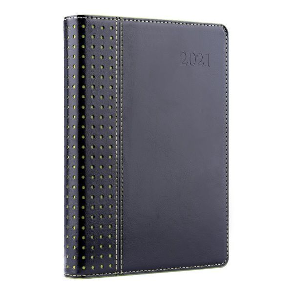 Щоденник А5 Destiny 2021 чорний Leo Planner