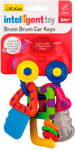 Погремушка K`s Kids Ключики со световыми эффектами KIT23007