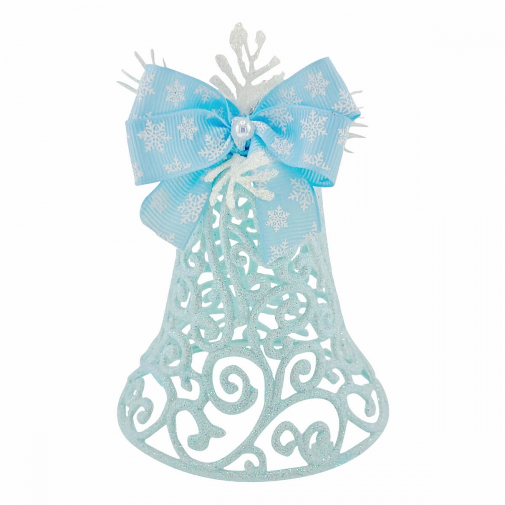 Декорация новогодняя MIS LT Колокольчик ажурный 10 см в ассортименте