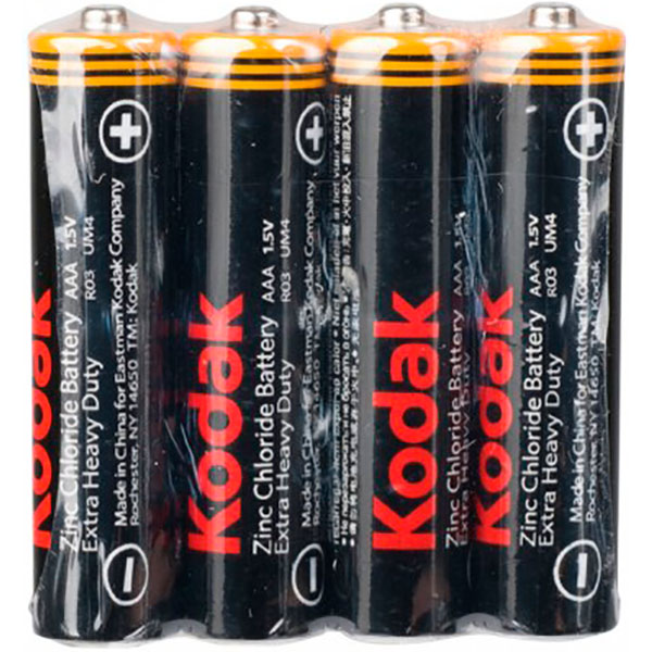 Батарейка Kodak Extra Heavy Duty R3 4 шт