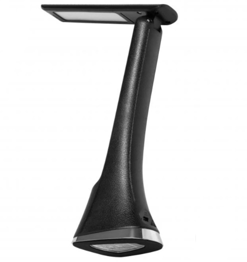 Настольная лампа аккумуляторная Luna 5 Вт без цоколя черный ALT-612B