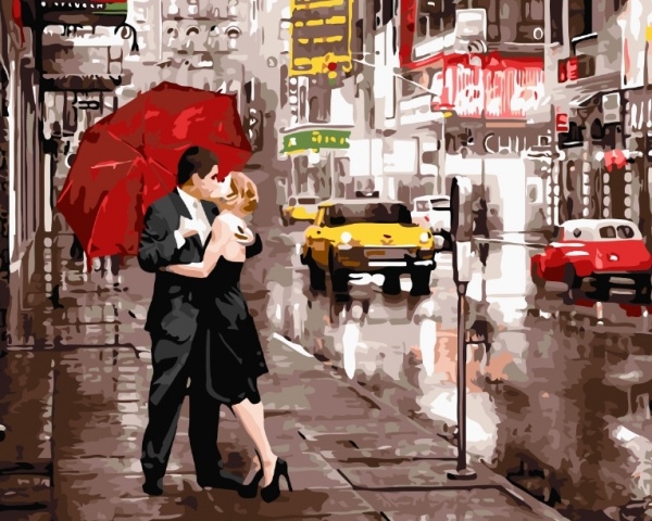 Картина за номерами Закохані bk_1324 40x50 см BookOpt 