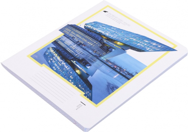 Тетрадь школьная Лайтгрин 96 листов в клеточку