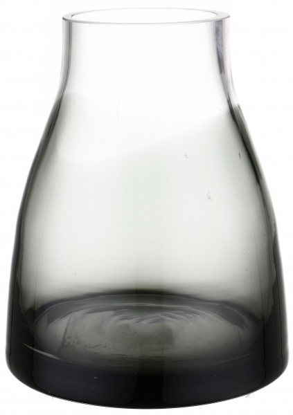 Ваза Wrzesniak Glassworks Яншо 18 см серая 