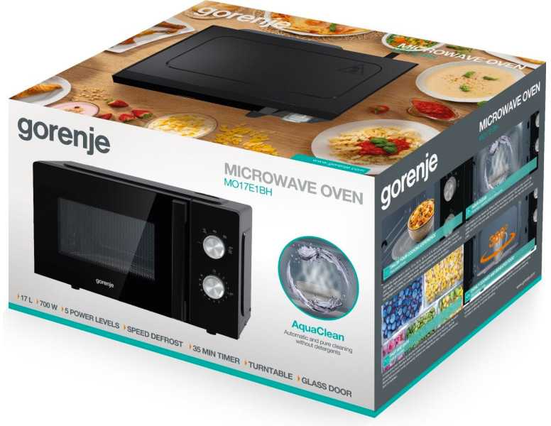 Мікрохвильова піч Gorenje MO17E1BH