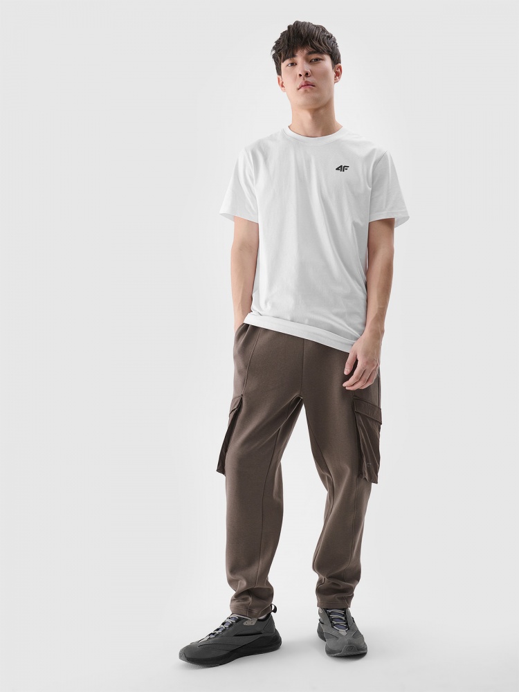 Футболка 4F TSHIRT M2256 4FWMM00TTSHM2256-10S р.S белый