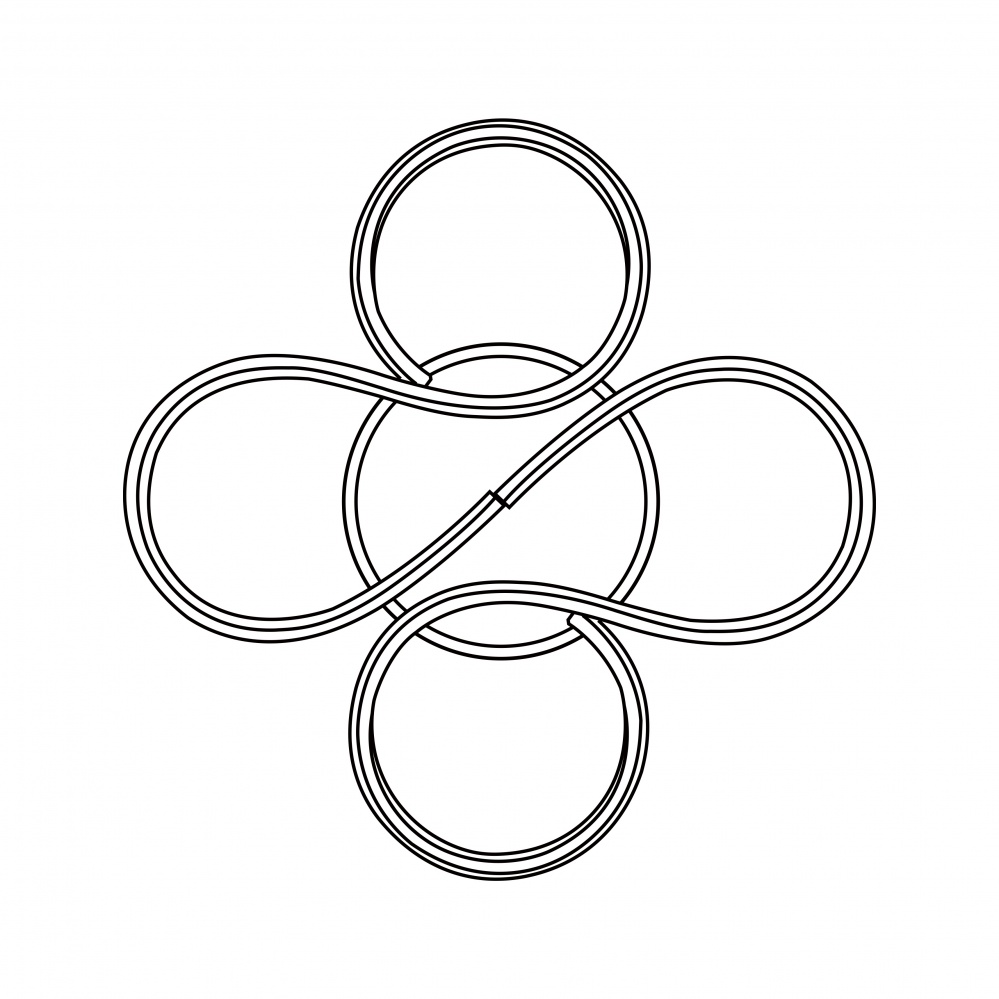 Люстра светодиодная NEW ARTIER DESHAN 2700-6500К 84 Вт белый/черный