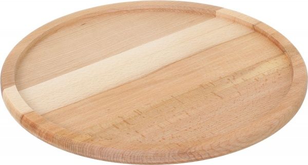 Таця кругла 35 см дерево WoodSteel 