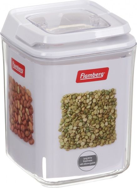 Контейнер із кришкою Safekeeping Square 900 мл Flamberg