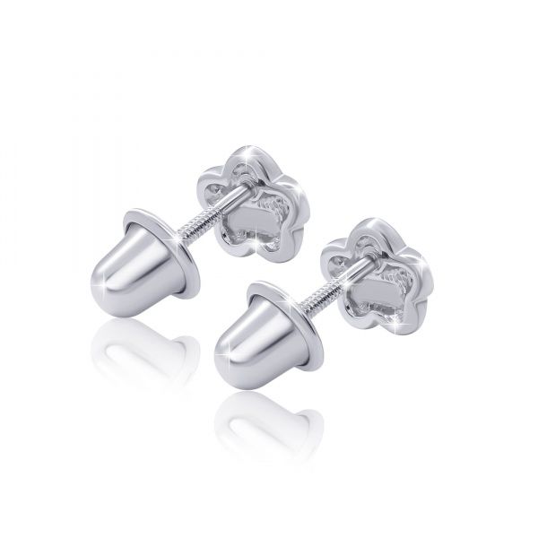 Серьги-пусеты UMa&UMi Облачко розовое