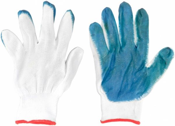Рукавички Платінум Груп біло-сині з покриттям нітрил XL (10) 10316097