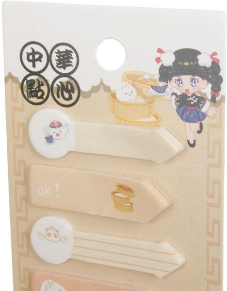 Блок бумаги Девочка оранжевый