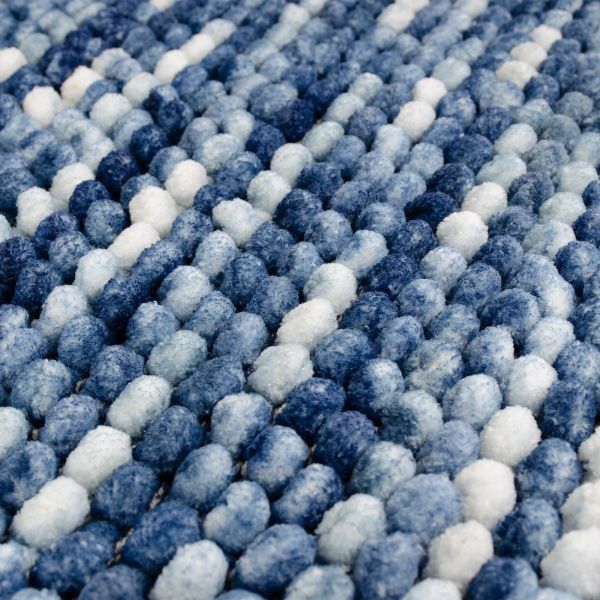 Коврик для ванной Home Line Alan 55х65 см синий