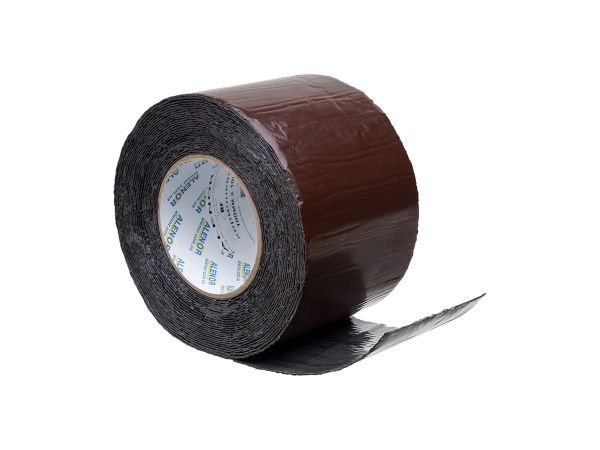 Лента герметизирующая Alenor BF бутиловая 100 мм x 3 м коричневая