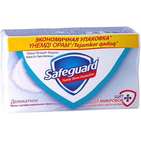 Антибактеріальне мило Safeguard Делікатне 70 г 5 шт/уп (81685322)