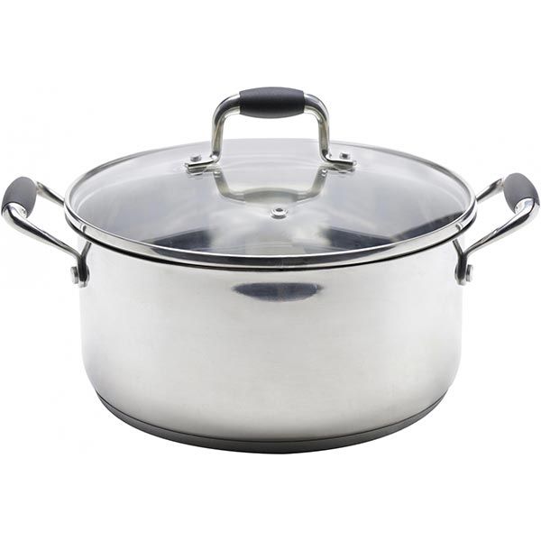 Кастрюля из нержавеющей стали 4.9 л