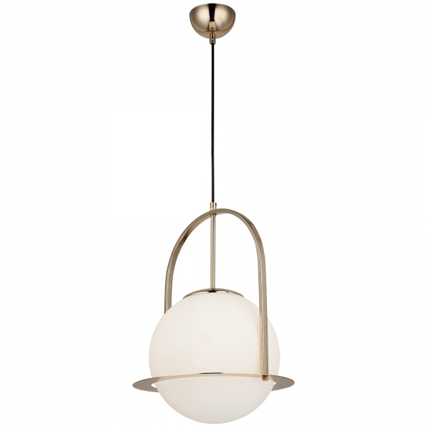 Люстра підвісна Vio Concept by LUCEA Lampon 1x40 Вт Е27 золотий 1552-80-21 