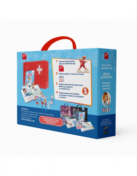 Интерактивный игровой набор FastAR Kids 4D «Маленький врач» T0003