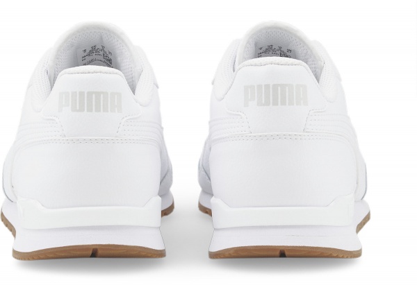 Кроссовки Puma ST RUNNER V3 L PUMA WHITE-PUMA WHITE-GUM 38485505 р.45 белый