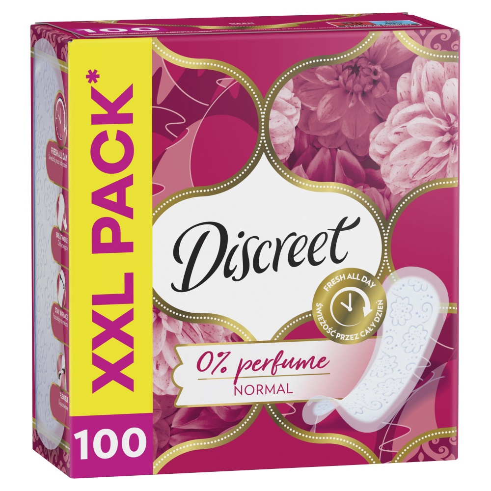 Прокладки ежедневные Discreet Normal без запахa 100 шт.