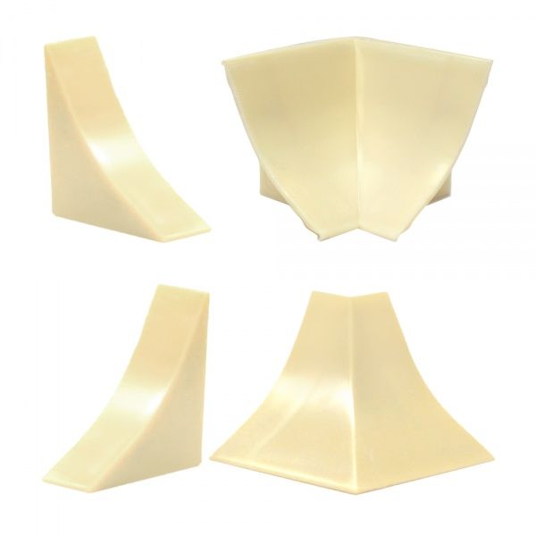 Комплект фурнитуры ОМиС к плинтусу для столешницы LB-23 петра бежевая