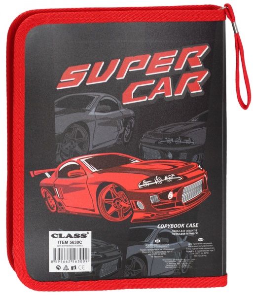 Папка для тетрадей объемная Super Car 5630C CLASS