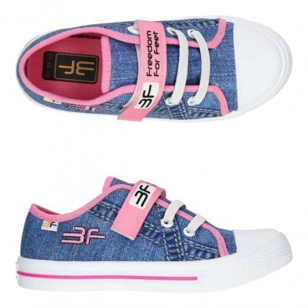 Кеди дитячі для дівчинки 3F 4BS8/3 р.31 синій 