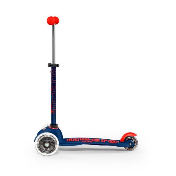 Самокат Micro Mobillity Systems Mini Deluxe LED синий MMD118 