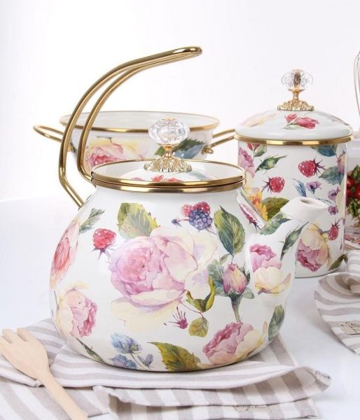 Чайник 3,2 л эмаль Пион 763-017 Elmani