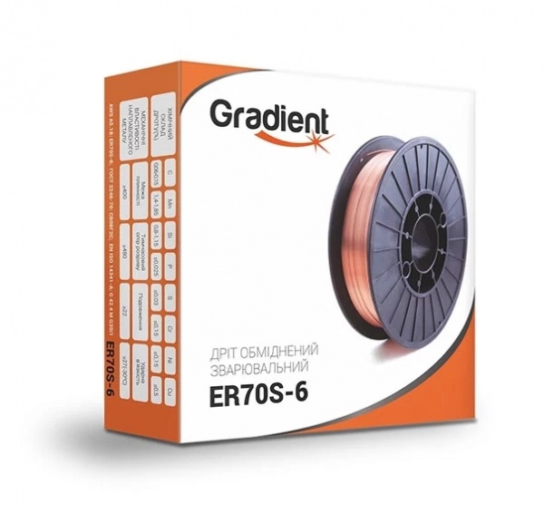 Проволока сварочная омедненная Gradient GWC0805 0,8 мм 5 кг