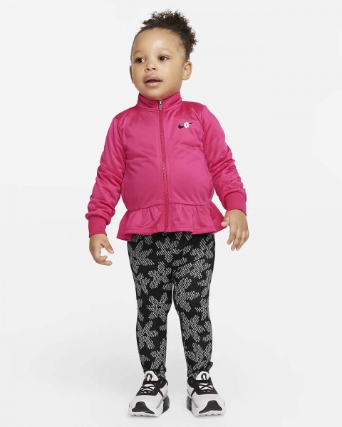 Спортивний костюм Nike SPORT DAISY TRICOT SET 36J097-023 р. 6 фуксія