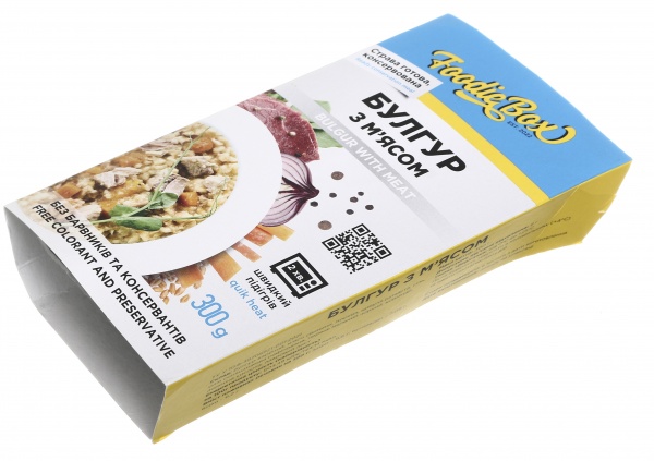 Булгур Foodie Box з м’ясом 300 г 