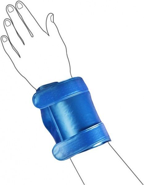 Компрес охолоджувальний-зігрівальний Uriel 820 56x13 см блакитний