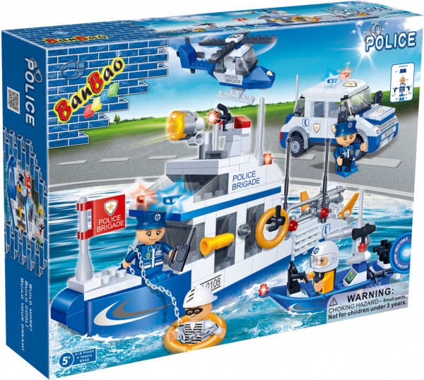 Конструктор BanBao New Police Поліцейська техніка 8342 8342
