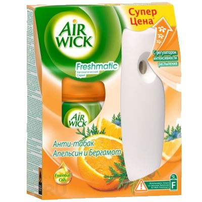 Освежитель воздуха Airwick Апельсин и кедр 250 мл