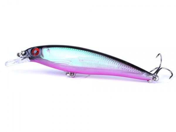 Воблер минноу Panic MI027-6 белый 11 см