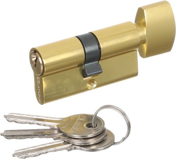 Замок врізний з ручками Blazer PB/SB PZWC 62 мм латунь