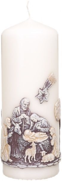 Свеча Рождество №1 18 см