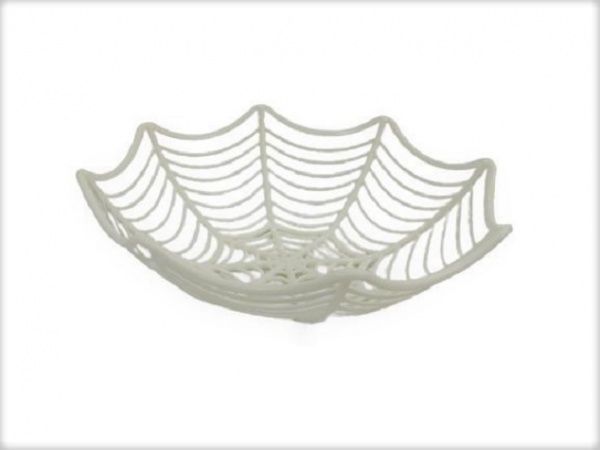 Фруктовниця Павутинка 28x7,5 см аквамарин Plastic's Craft 