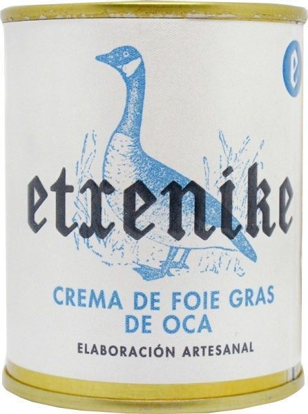 Крем ТМ ETXENIKE нежный из гусиной Фуа-гра 130 г 8426474000148
