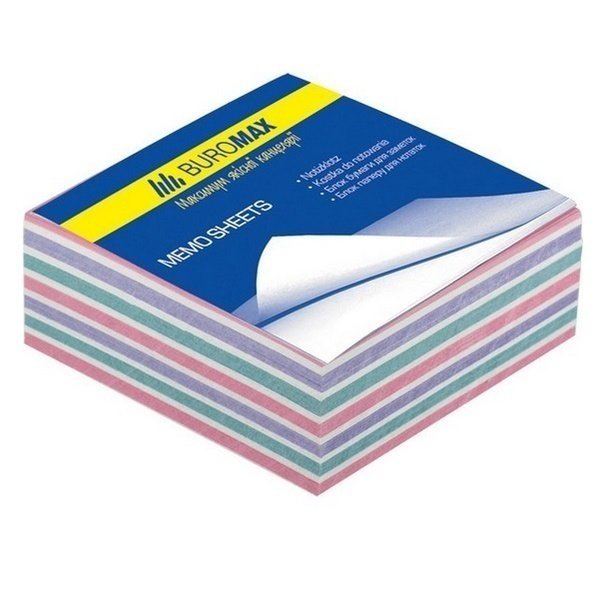 Папір для нотаток Buromax Зебра 80x80x20 мм